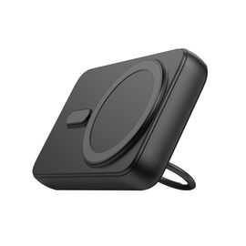 Wireless powerbank 10000mAh Joyroom JR-W050 20W MagSafe with ring and stand - black - Travel Chargers - Smartphone Chargers - Techbox