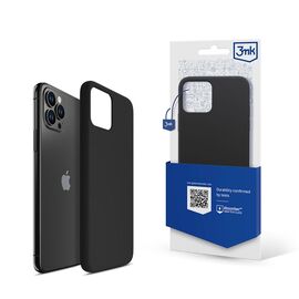 3mk Silicone Case for iPhone 11 Pro Max - black | Techbox