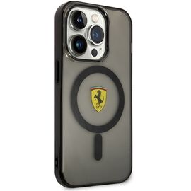 Ferrari FEHMP14LUKK iPhone 14 Pro 6.1" black/black hardcase Translucent Magsafe - Apple Cases - Cases - Techbox