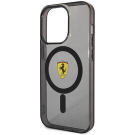 Ferrari FEHMP14LUKK iPhone 14 Pro 6.1" black/black hardcase Translucent Magsafe - Apple Cases - Cases - Techbox