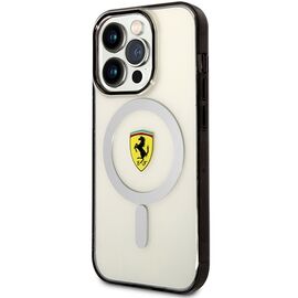 Ferrari FEHMP14LURKT iPhone 14 Pro 6.1" clear/transparent hardcase Outline Magsafe | Techbox
