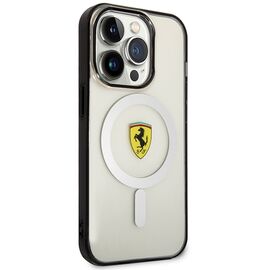 Ferrari FEHMP14LURKT iPhone 14 Pro 6.1" clear/transparent hardcase Outline Magsafe | Techbox
