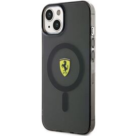 Ferrari FEHMP14MURKK iPhone 14 Plus 6.7" black/black hardcase Translucent Magsafe | Techbox