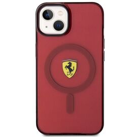Ferrari FEHMP14SURKR iPhone 14 6.1" red/red hardcase Translucent Magsafe - Apple Cases - Cases - Techbox