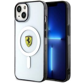 Ferrari FEHMP14SURKT iPhone 14 6.1" clear/transparent hardcase Outline Magsafe | Techbox