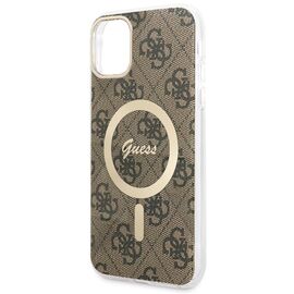 Guess GUHMN61H4STW iPhone 11 6.1" brown/brown hardcase 4G MagSafe - Uncategorized Cases (2) - Cases - Techbox