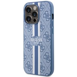 Guess GUHMP14LP4RPSB iPhone 14 Pro 6.1" blue/blue hardcase 4G Printed Stripes MagSafe | Techbox