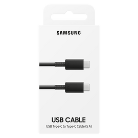 Samsung USB C cable 480Mbps 5A 1m (EP-DN975BBEGWW) - black - Cables & Adapters - Cables & Accessories - Techbox