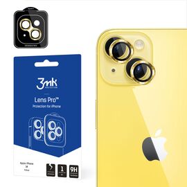 Apple iPhone 14 - 3mk Lens Protection Pro Yellow | Techbox