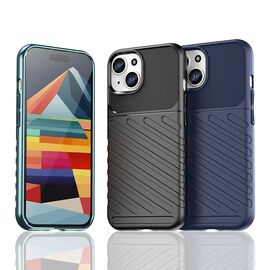 Armored iPhone 15 Thunder Case - blue | Techbox