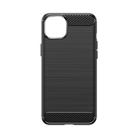 Flexible carbon pattern case for iPhone 15 Plus Carbon Case - blue - Apple Cases - Cases - Techbox