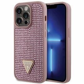 Guess GUHCP14LHDGTPP iPhone 14 Pro 6.1" pink/pink hardcase Rhinestone Triangle - Uncategorized Cases (2) - Cases - Techbox