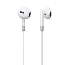 Joyroom JR-EW01 in-ear wired mini jack headphones with remote control - white | Techbox
