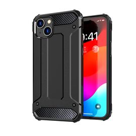 iPhone 15 Plus Hybrid Armor case - black | Techbox