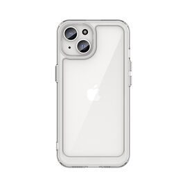 iPhone 15 Plus Outer Space reinforced case with flexible frame - transparent | Techbox