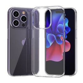 iPhone 15 Pro case from the Ultra Clear series in transparent color | Techbox