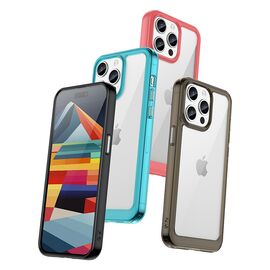 iPhone 15 Pro Max Outer Space Reinforced Case with Flexible Frame - Black | Techbox