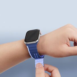 Magnetic Apple Watch SE, 9, 8, 7, 6, 5, 4, 3, 2, 1 (41, 40, 38 mm) Dux Ducis Strap (LD Version) - blue | Techbox