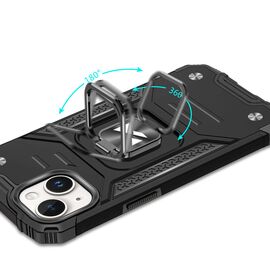 Wozinsky Ring Armor iPhone 15 Plus iPhone 15 Plus Ring Armor Case - Blue - Apple Cases - Cases - Techbox