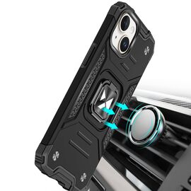 Wozinsky Ring Armor iPhone 15 Plus iPhone 15 Plus Ring Armor Case - Blue - Apple Cases - Cases - Techbox