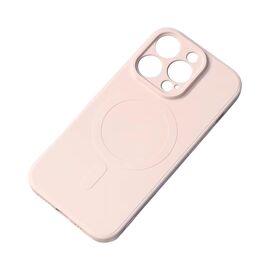 MagSafe compatible silicone case for iPhone 15 Plus Silicone Case - Cream | Techbox