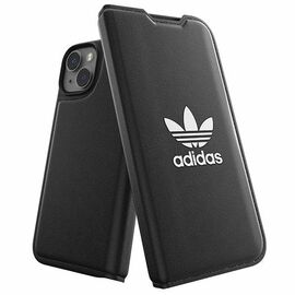 Adidas OR Booklet Case BASIC iPhone 14 6.1" black/black white 50181 | Techbox
