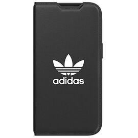 Adidas OR Booklet Case BASIC iPhone 14 6.1" black/black white 50181 | Techbox
