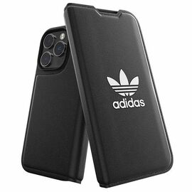 Adidas OR Booklet Case BASIC iPhone 14 Pro 6.1" black/black white 50182 | Techbox