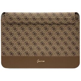 Guess Sleeve GUCS14PS4SGW 14" brown/brown 4G Stripe Metal Logo - Smartphone Accessories - Cables & Accessories - Techbox