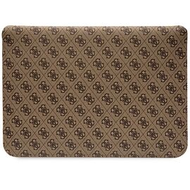Guess Sleeve GUCS14PS4SGW 14" brown/brown 4G Stripe Metal Logo - Smartphone Accessories - Cables & Accessories - Techbox