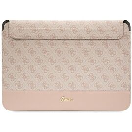 Guess Sleeve GUCS14PS4SGP 14" pink/pink 4G Stripe Metal Logo - Smartphone Accessories - Cables & Accessories - Techbox