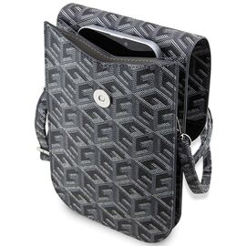 Guess Handbag GUWBHGCFSEK black/black GCube Stripe | Techbox