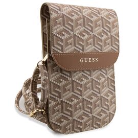 Guess Handbag GUWBHGCFSEW brown/brown GCube Stripe | Techbox
