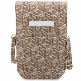 Guess Handbag GUWBHGCFSEW brown/brown GCube Stripe | Techbox