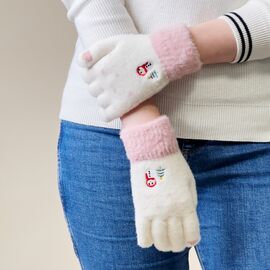 Snowman winter touch gloves - white - Smartphone Accessories - Cables & Accessories - Techbox