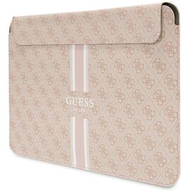 Guess 4G Printed Stripes cover for a 14" laptop - pink | Techbox