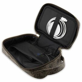 Guess Bag GUHBP4RPSW Organizer brown/brown 4G Printed Stripes | Techbox