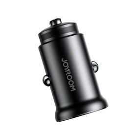 Joyroom JR-CCN05 30W USB-A USB-C mini car charger - black | Techbox