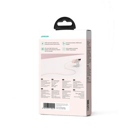 Joyroom Multi-Color Series SA34-AC6 USB-A / USB-C Cable 100W Fast Transfer 1m - Pink - Cables & Adapters - Cables & Accessories - Techbox