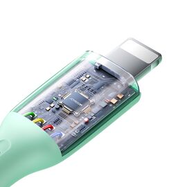 Joyroom Multi-Color Series SA34-AL3 USB-A / Lightning 3A Cable 1m - Black - Cables & Adapters - Cables & Accessories - Techbox