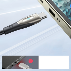 Joyroom Star-Light Series SA27-CC5 USB-C / USB-C cable 100W 1.2m - black | Techbox