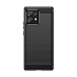 Carbon Case silicone case for Motorola Edge 40 Pro - black - Uncategorized Cases (2) - Cases - Techbox