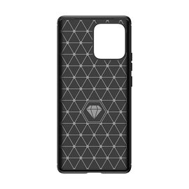 Carbon Case silicone case for Motorola Edge 40 Pro - black - Uncategorized Cases (2) - Cases - Techbox