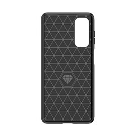 Flexible carbon pattern case for Samsung Galaxy M54 Carbon Case - black | Techbox