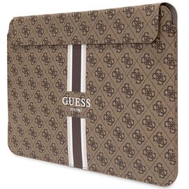 Guess 4G Printed Stripes cover for a 16" laptop - brown | Techbox