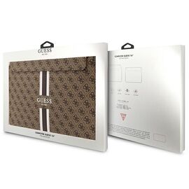 Guess 4G Printed Stripes cover for a 16" laptop - brown | Techbox