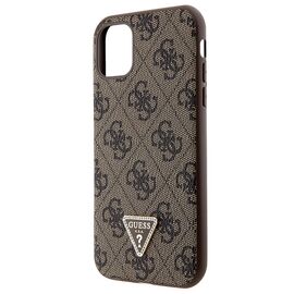 Guess GUHCN61P4TDSCPW Case for iPhone 11 / Xr - Brown Crossbody 4G Metal Logo |  Techbox