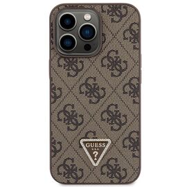 Guess GUHCP13LP4TDSCPW Case for iPhone 13 Pro / 13 - Brown Crossbody 4G Metal Logo |  Techbox