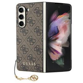 Guess GUHCZFD5GF4GBR F946 Z Fold5 brown/brown hardcase 4G Charms Collection | Techbox