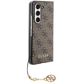 Guess GUHCZFD5GF4GBR F946 Z Fold5 brown/brown hardcase 4G Charms Collection | Techbox